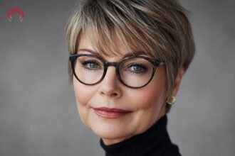 coiffure femme 60 ans épanouie