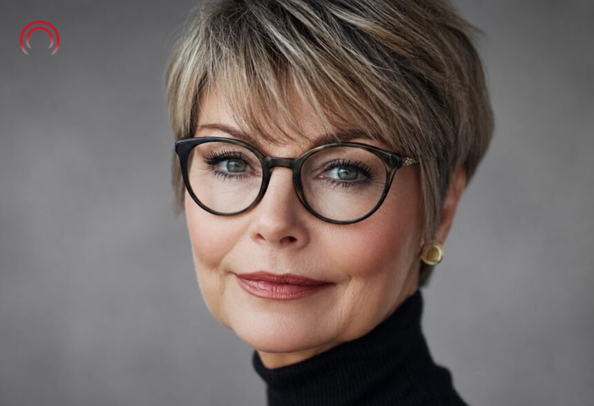 coiffure femme 60 ans épanouie