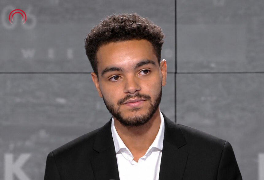 Matthieu Hocque, analyste français en politiques publiques, lors d’une intervention dans les médias.